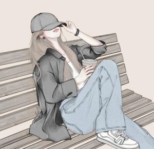 cá tính riêng biệt anime girl lạnh lùng cá tính ngầu