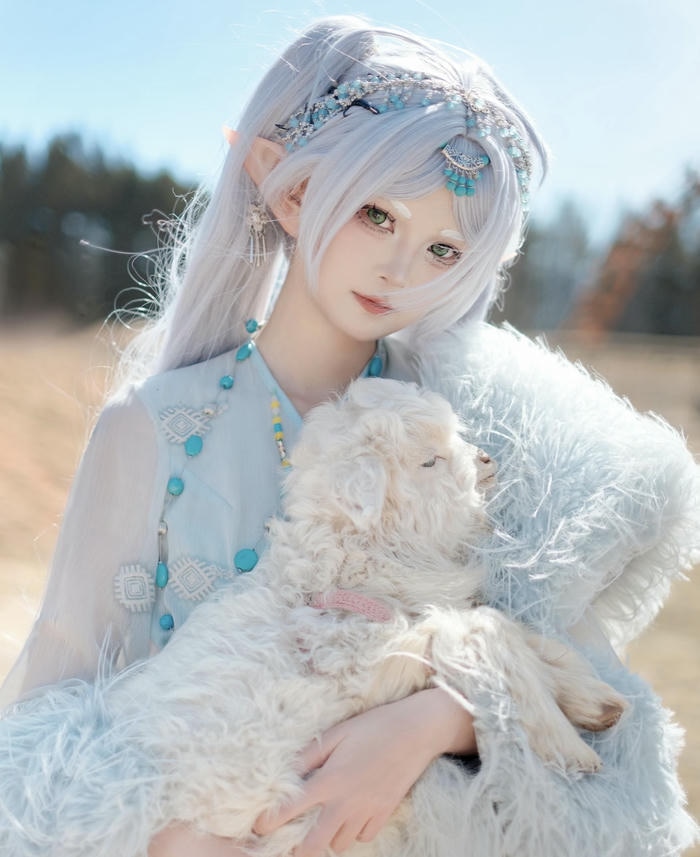 hình ảnh cosplay Frieren chất lượng cao