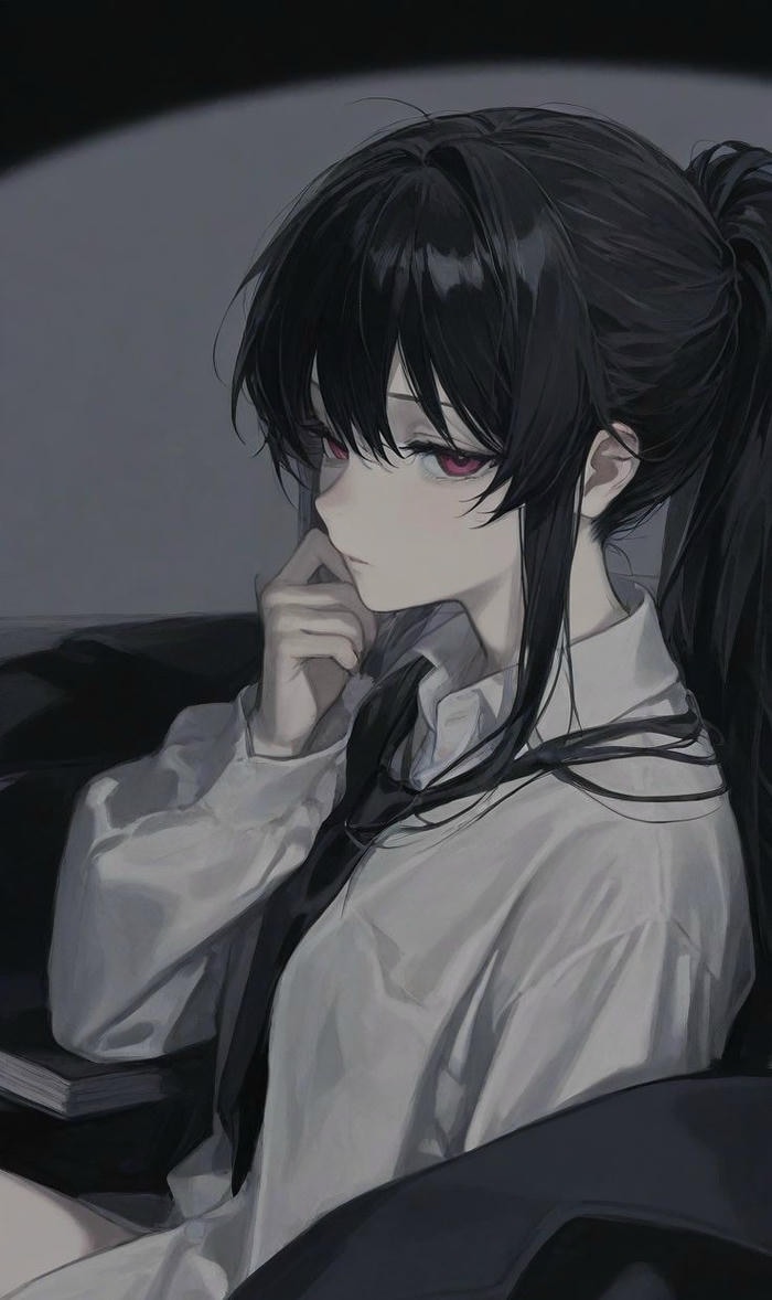 hình ảnh nổi bật anime girl lạnh lùng cá tính