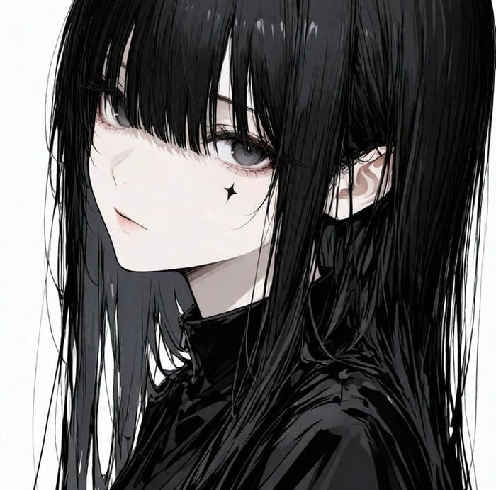 khung cảnh tối anime girl lạnh lùng cá tính