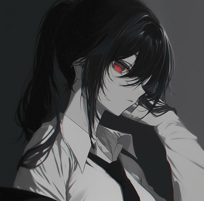 vibe lạnh lẽo của anime girl lạnh lùng cá tính