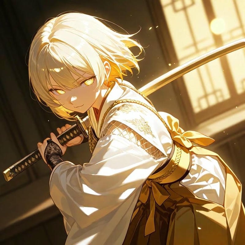 Ảnh anime ngầu thần thái lạnh lùng dưới ánh đèn đêm