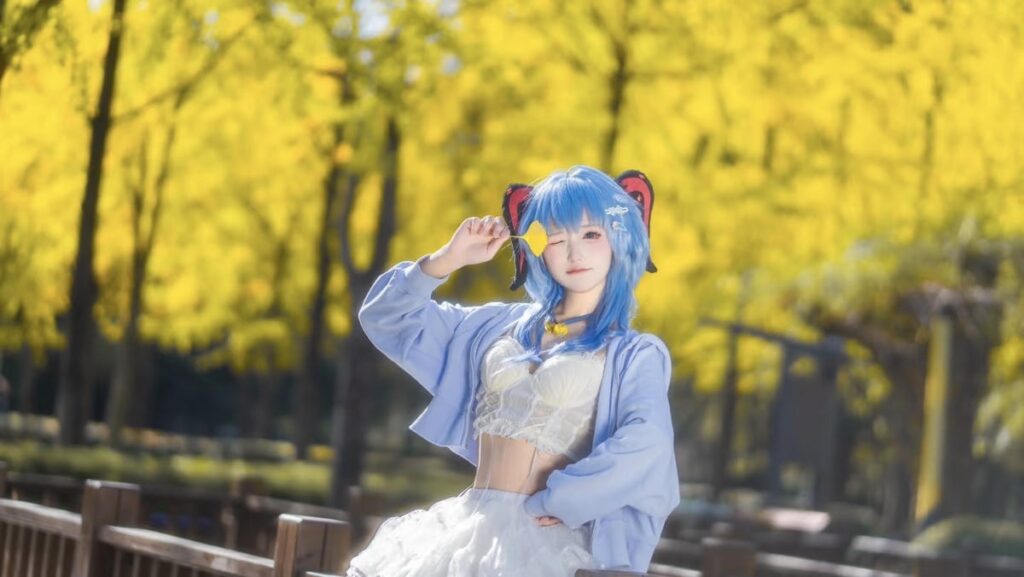 Ảnh cosplay ganyu thumbnail