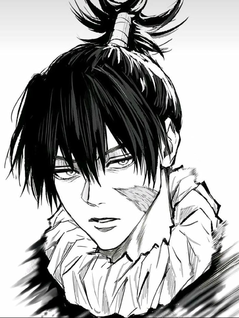 Ánh mắt lạnh lùng trong tranh vẽ anime nam boy ngầu