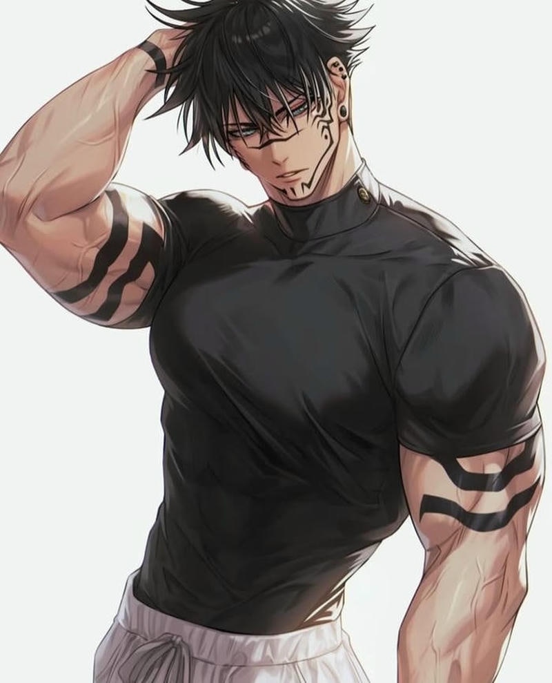 Ánh nhìn ngầu nhân vật trong ảnh anime nam cool buồn