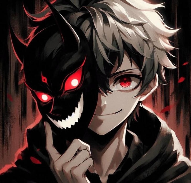 Chiến binh ánh nhìn kiêu hãnh hình ảnh anime ngầu nam