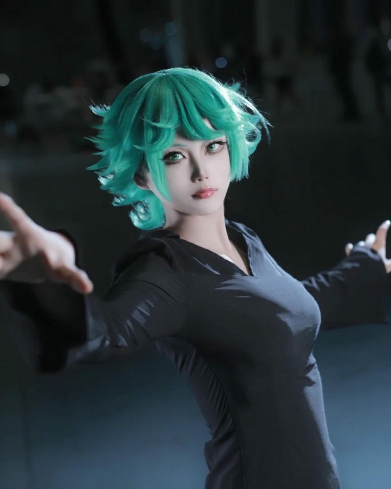 Cô nàng thể hiện Tatsumaki với thần thái nổi bật