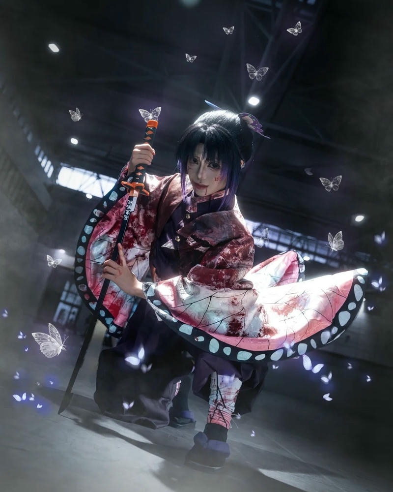 Cosplay Shinobu đường nét gương mặt tinh tế hài hòa