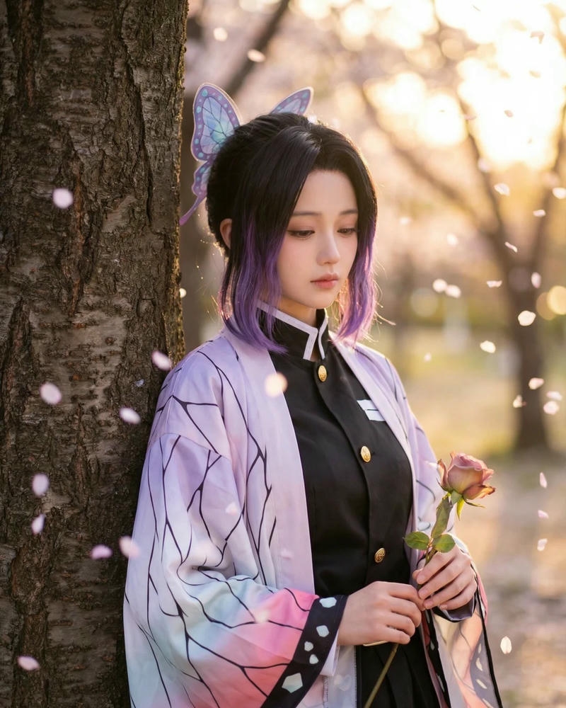 Cosplay Shinobu mang nét thanh thoát đầy lôi cuốn