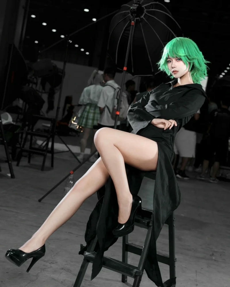 Cosplay Tatsumaki chi tiết trang phục nổi bật tinh xảo