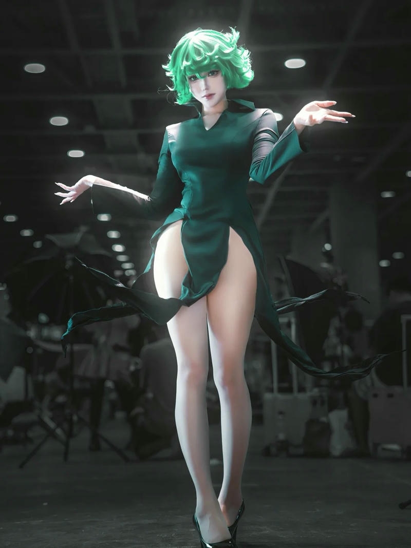 Cosplay Tatsumaki phong cách độc đáo mang dấu ấn riêng
