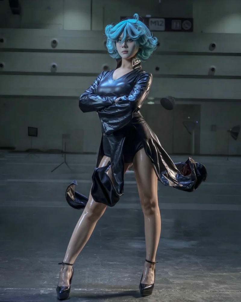 Cosplay Tatsumaki phong cách hiện đại đầy hấp dẫn