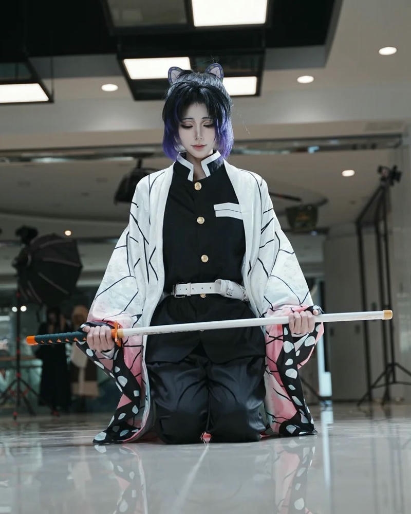 Gái xinh nhập vai Shinobu phong cách mềm mại