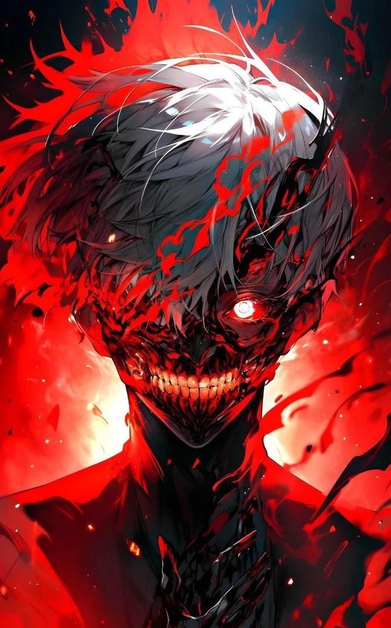 Hình ảnh anime ngầu girl thần thái bí ẩn cuốn hút