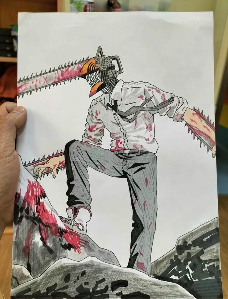Hình minh họa anime nam mang phong cách cá tính