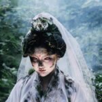 Mái tóc dài buông rũ tạo hình ma nữ u ám