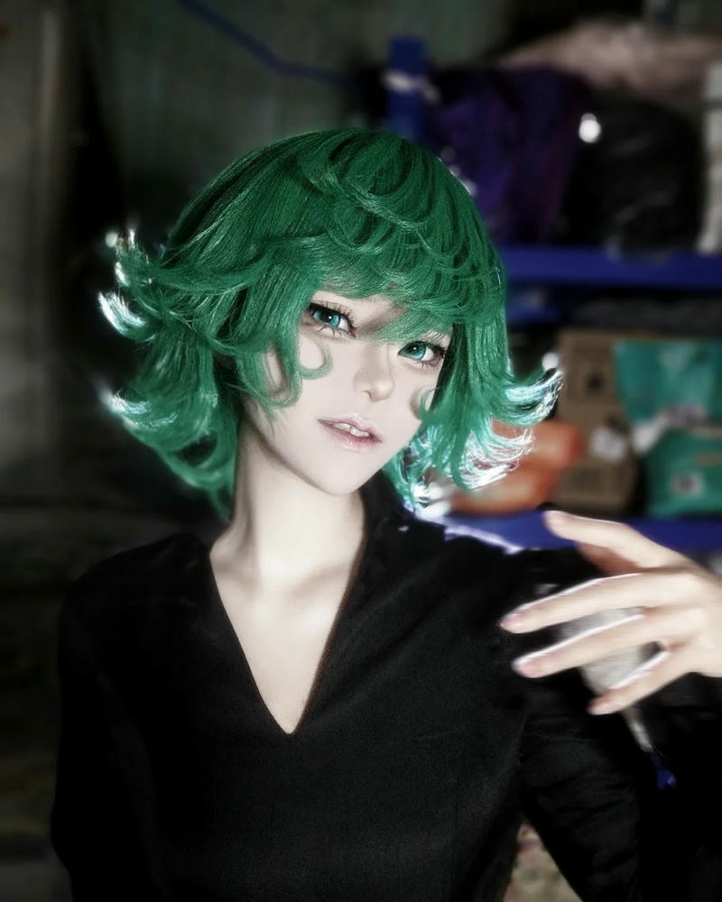 Nhân vật Tatsumaki thể hiện ánh nhìn đầy quyền lực