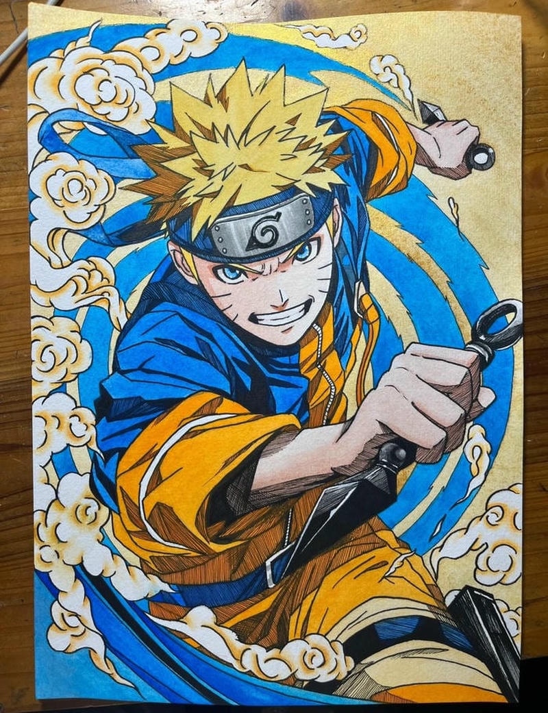 Nhân vật hoạt hình nam phong cách anime hiện đại