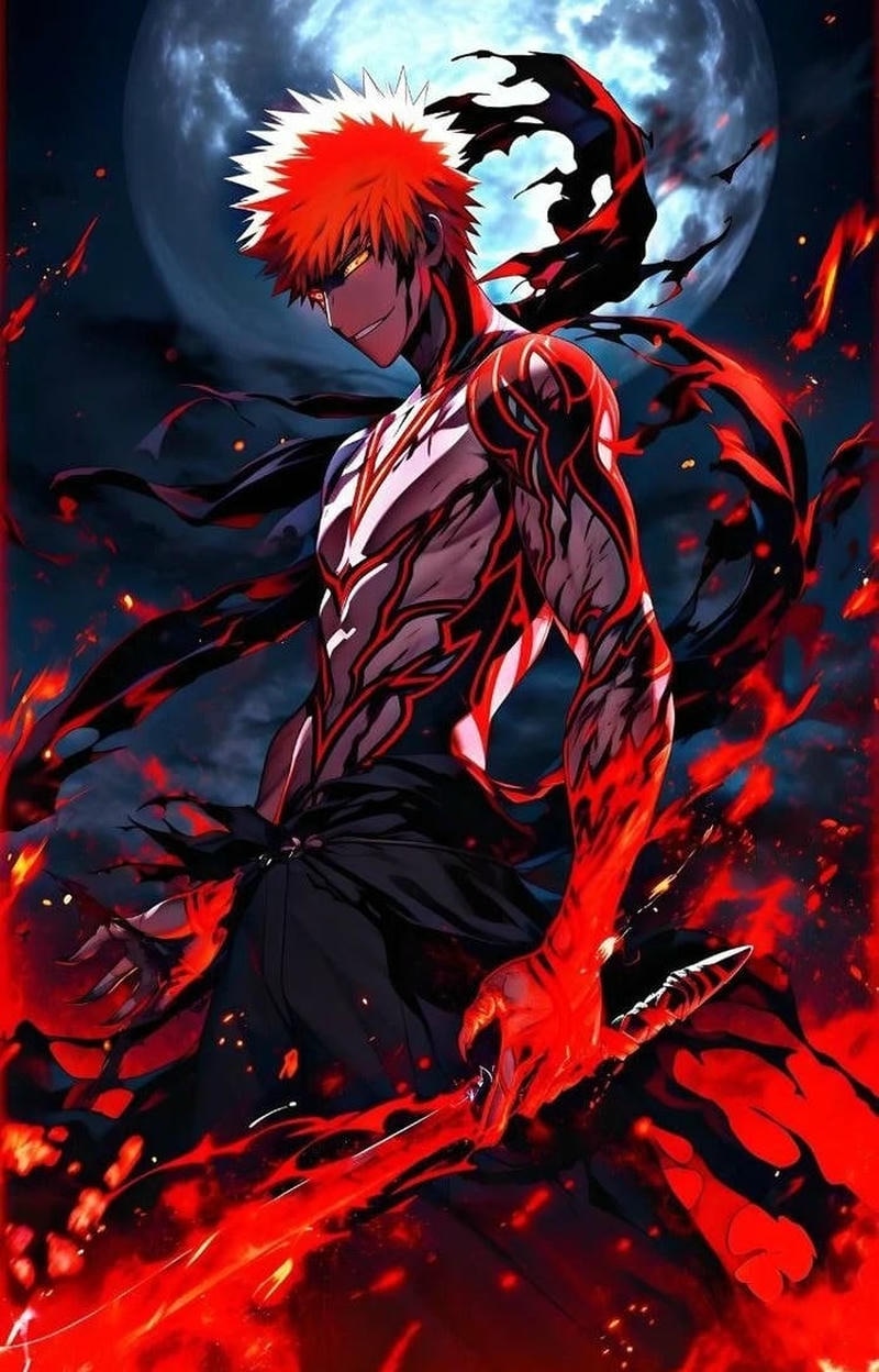 Nhân vật tạo dáng cá tính hình ảnh anime ngầu