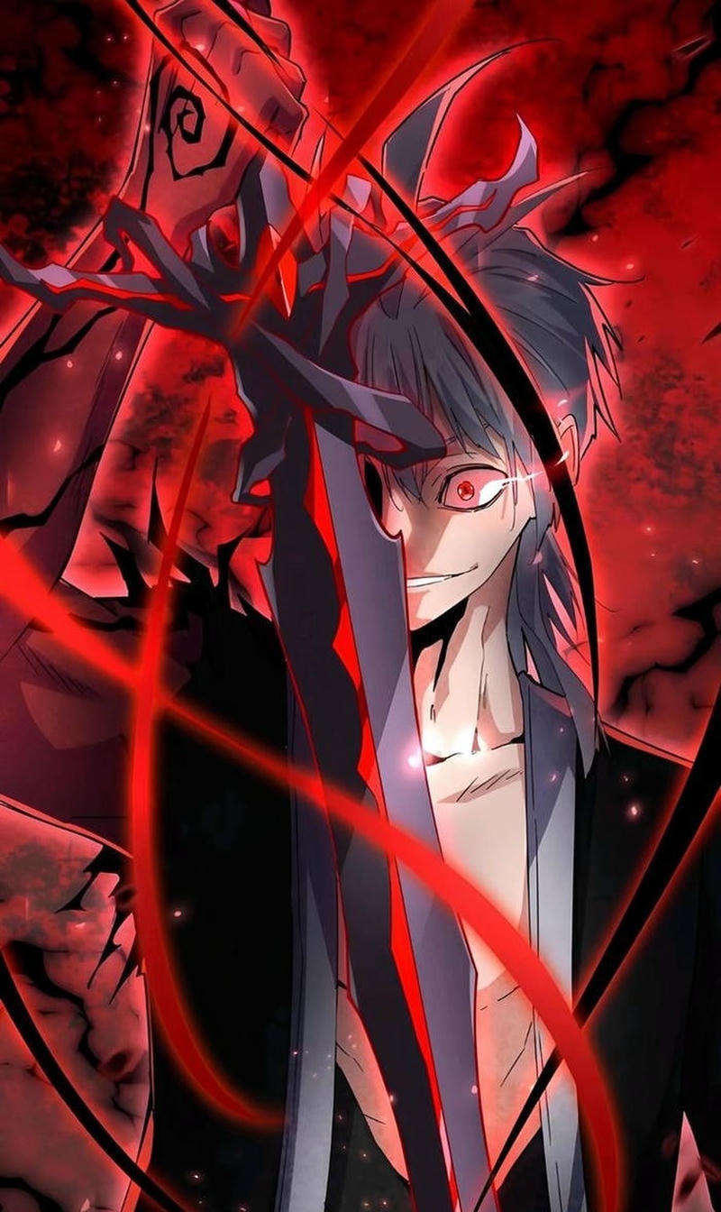 Phong thái mạnh mẽ nhân vật trong hình nền anime nam ngầu