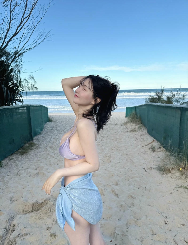 Seoul Asuna bikini nét đẹp tự nhiên đầy quyến rũ