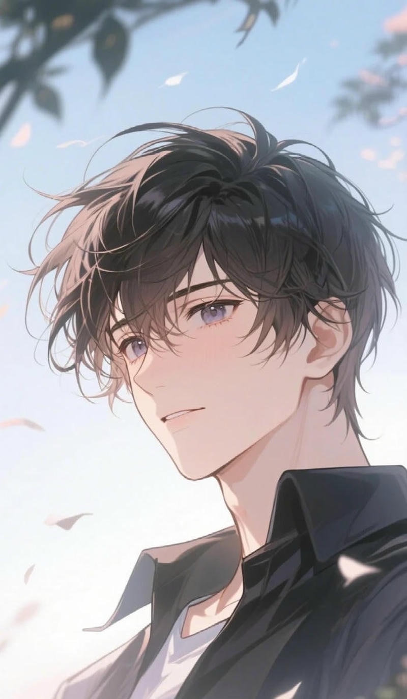 Tư thế tạo dáng cool nhân vật hình nền anime nam ngầu