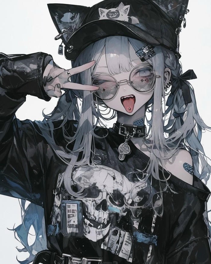 ảnh anime đeo kính thể hiện cá tính riêng