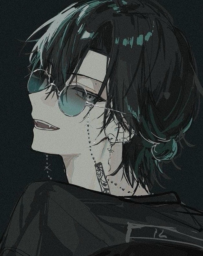 bối cảnh hiện đại ảnh anime đeo kính