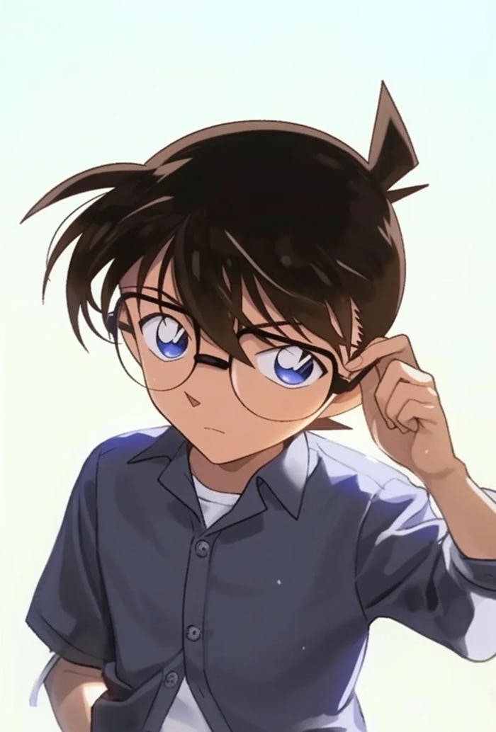 hình ảnh nổi bật ảnh anime đeo kính conan