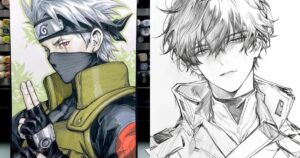 tranh vẽ anime nam thumbnail