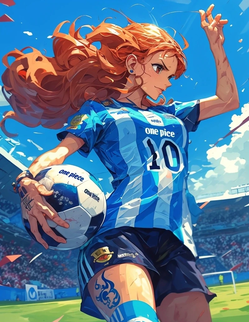 Ảnh anime bóng đá phù hợp làm hình nền cá tính