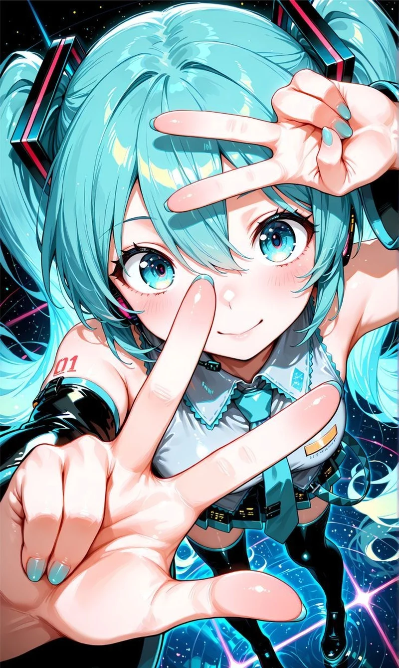 Ảnh anime nữ với ánh mắt long lanh cực kỳ cuốn hút