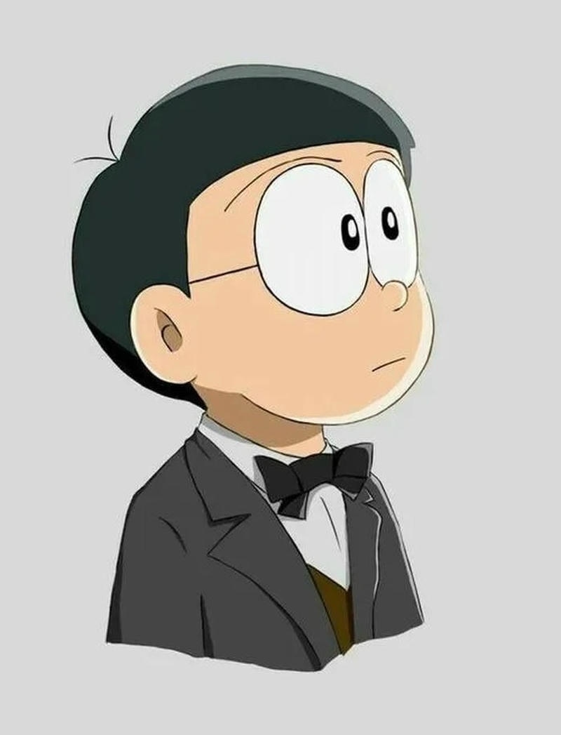 Ánh mắt rưng rưng nước mắt trong avatar nobita khóc