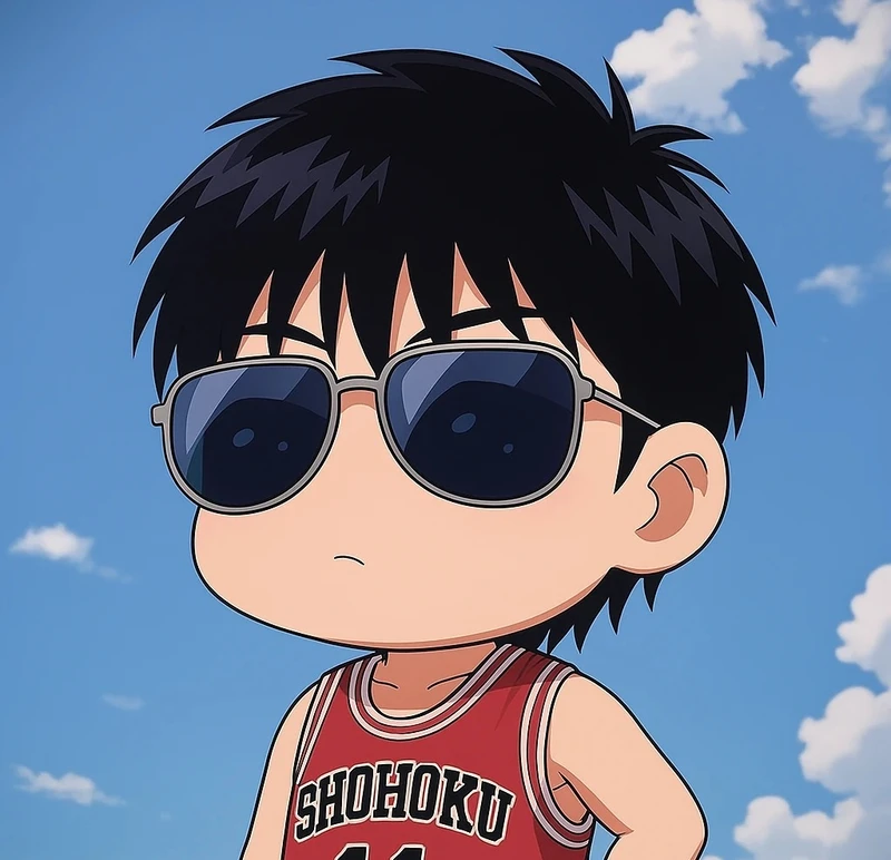 Anime bóng rổ ngầu bật nhảy với cú úp rổ đầy uy lực