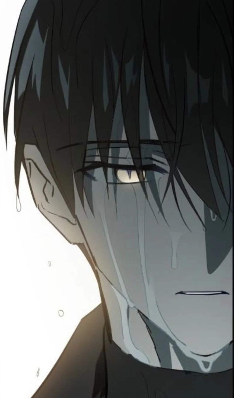 Anime khóc với gương mặt đẫm lệ đầy xúc động