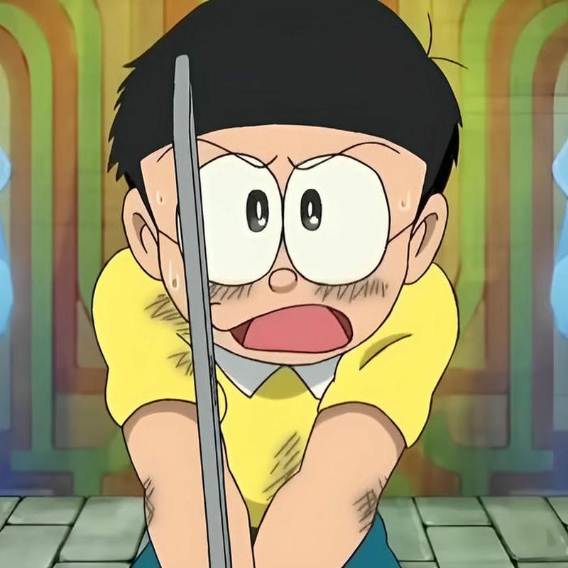 Biểu cảm đáng yêu cute trong hình ảnh Nobita cute