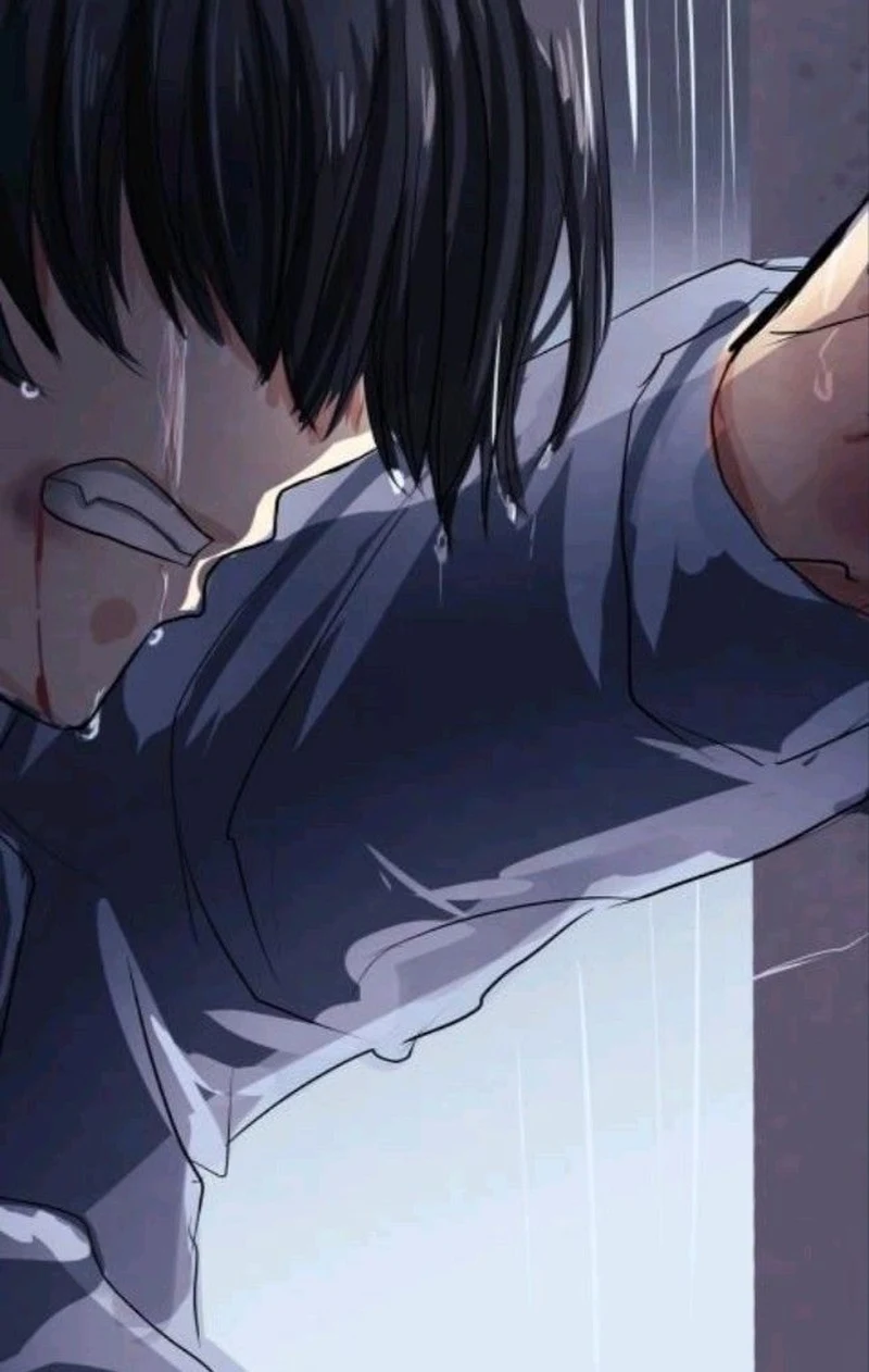 Cảm xúc tan vỡ hiện rõ trong ảnh anime khóc buồn