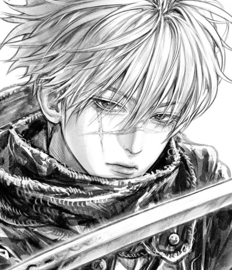 Góc chụp chân dung nét anime nam ngầu