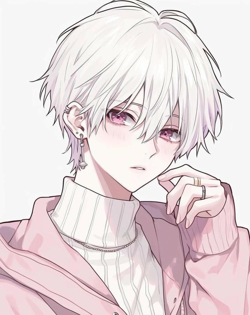 Gương mặt nhân vật cool ngầu ảnh anime nam