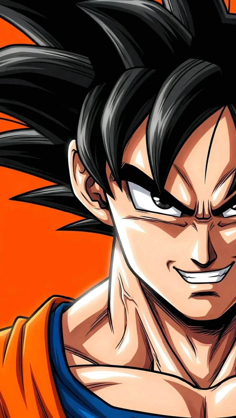 Hình ảnh Son Goku biến hình Super Saiyan cực ngầu