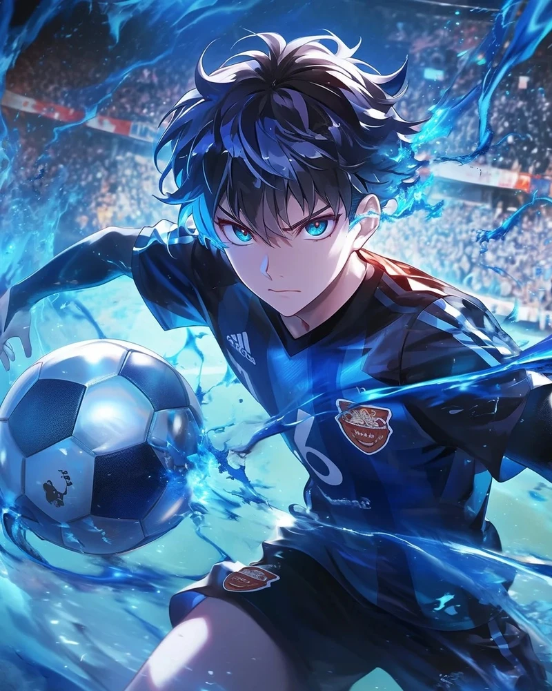 Hình ảnh anime bóng đá cute phù hợp làm avatar