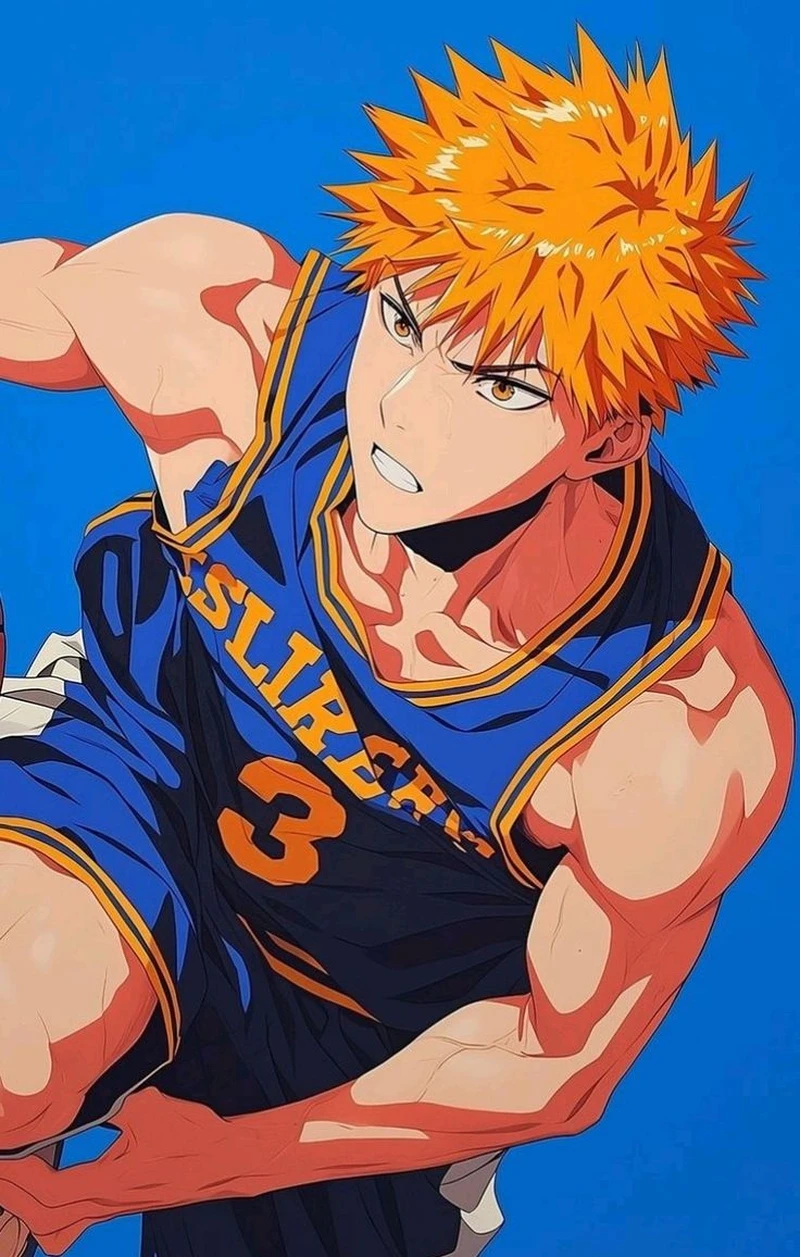 Hình ảnh anime bóng rổ hài với khoảnh khắc thú vị
