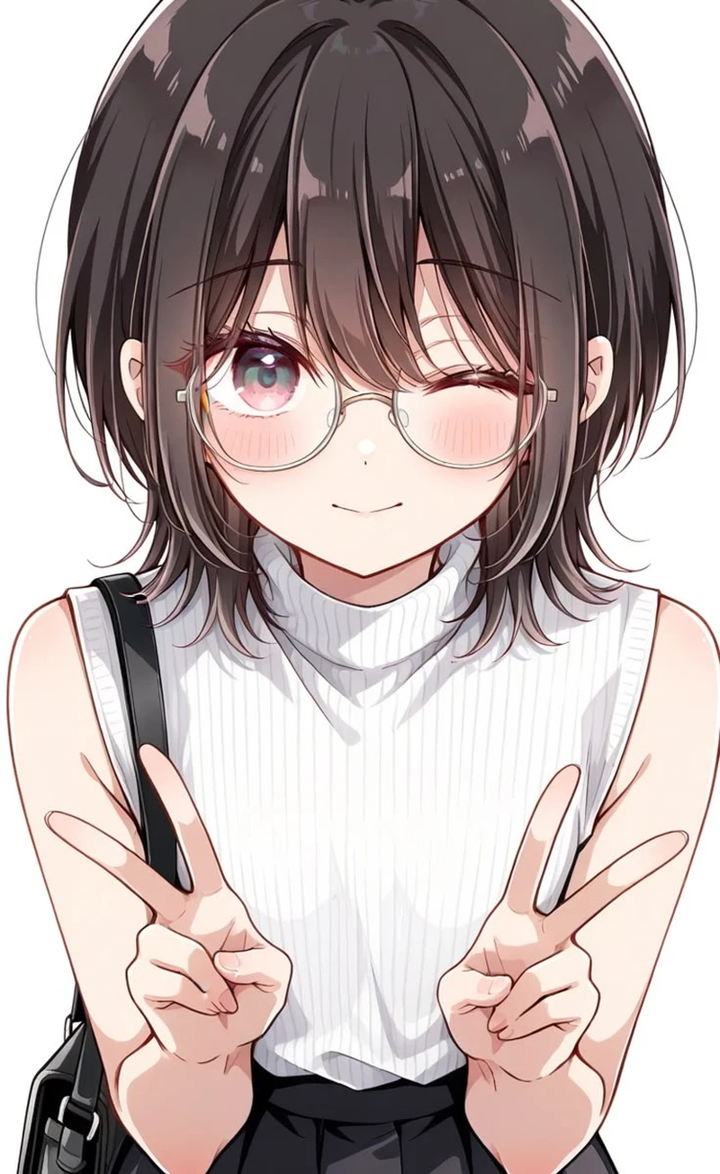 Hình ảnh anime nữ với mái tóc dài mềm mại nổi bật