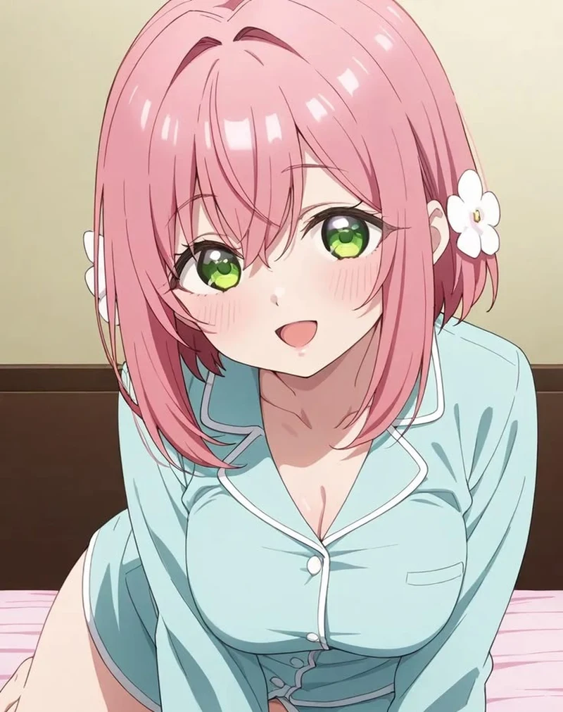 Hình đại diện anime nữ với nét tinh nghịch cuốn hút