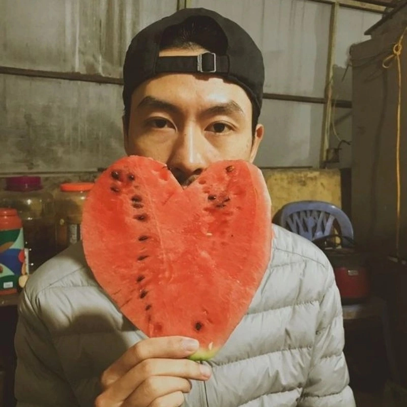 Hình meme cute thả tim dùng làm avatar cực kỳ nổi bật