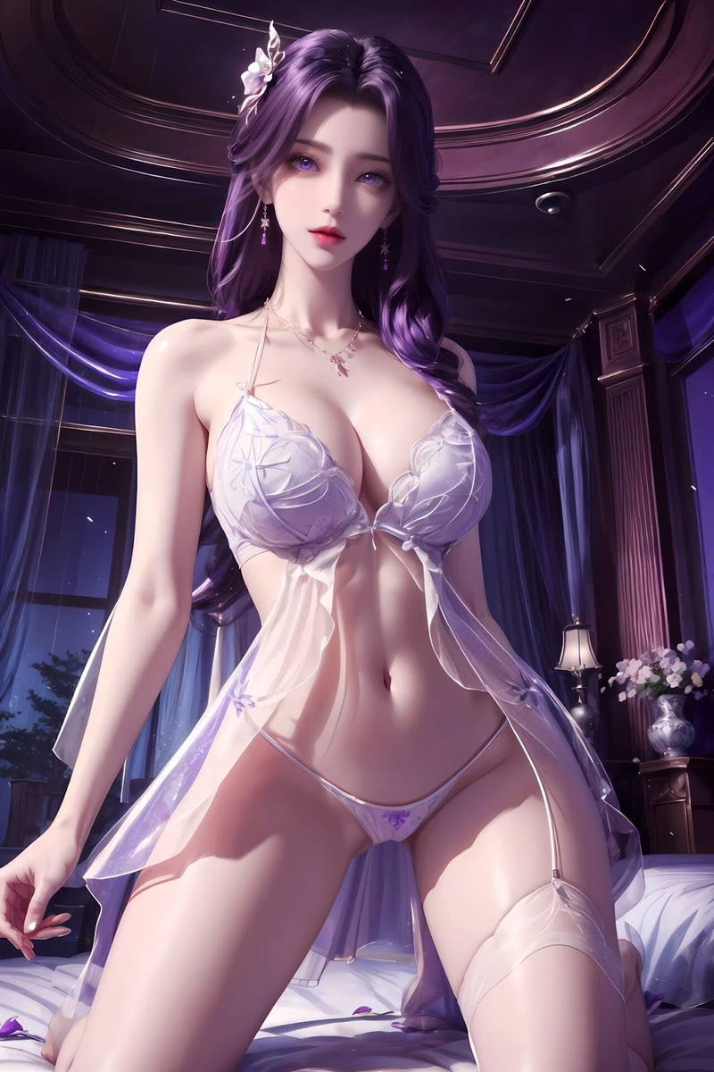 Hình sex 3D Vân Hi trắng hồng gợi tình