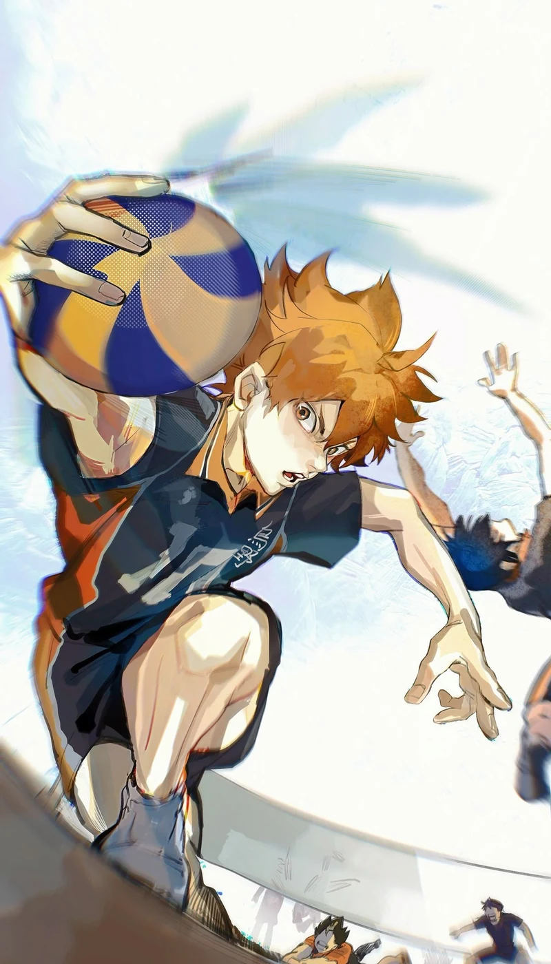 Khoảnh khắc chắn bóng ngoạn mục của anime thể thao cuốn hút