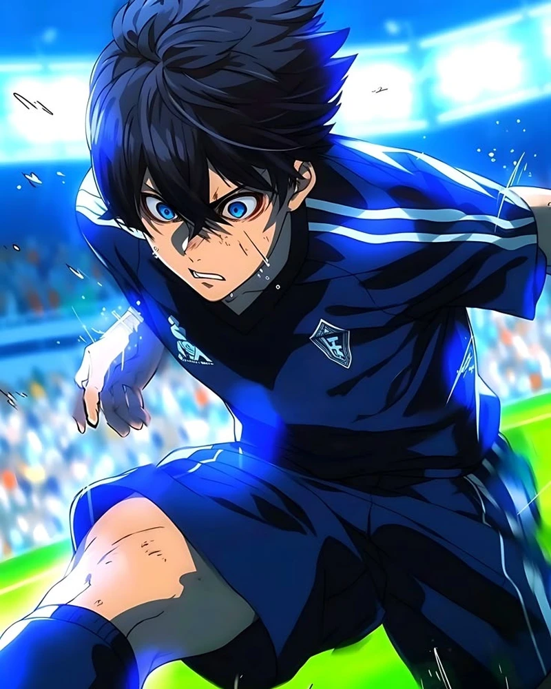 Khoảnh khắc tranh chấp bóng gay cấn trong anime thể thao
