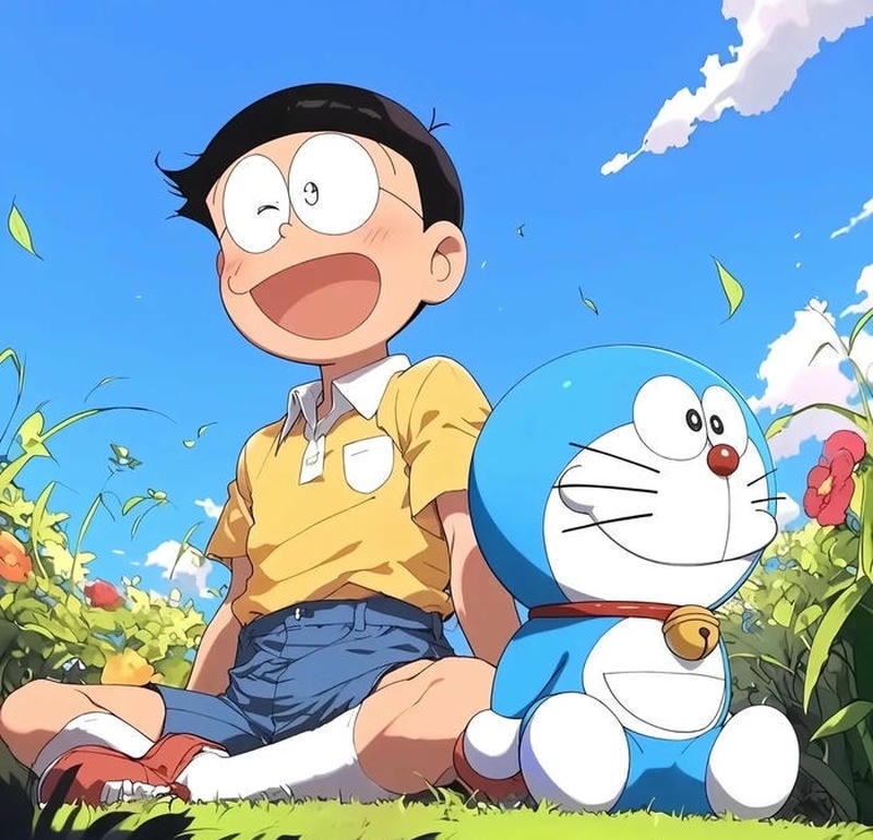 Khung cảnh phiêu lưu nổi bật trong ảnh nobita movie