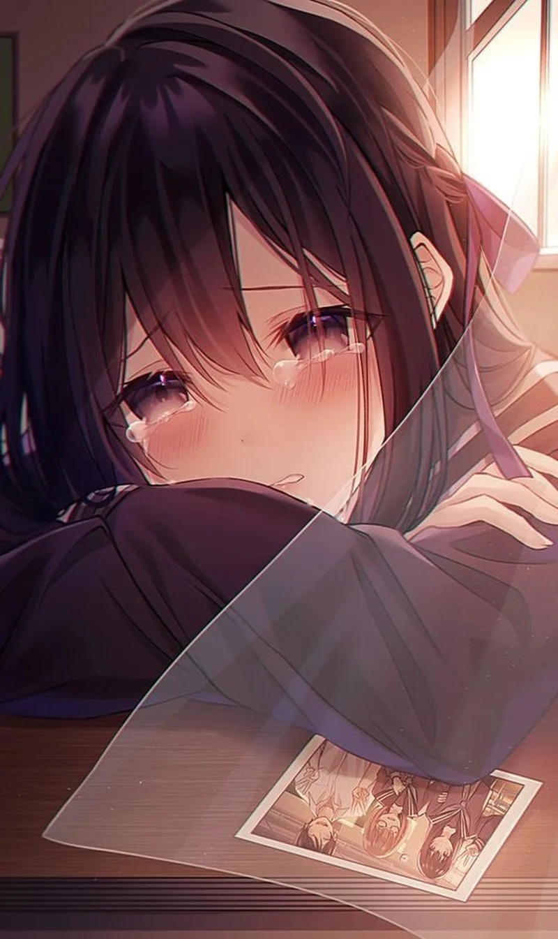 Nét buồn tinh tế của nhân vật anime sad đầy cảm xúc